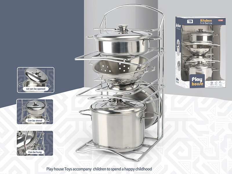 Stainless Steel Kitchen Set