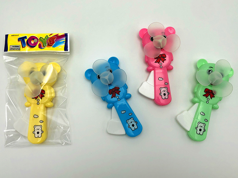Cartoon Bear Hand Pressure Fan