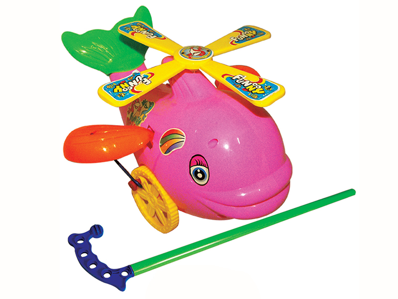 Hand Push Toys Dolphin