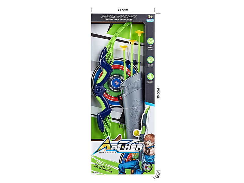 Bow And Arrow + Arrow Holder