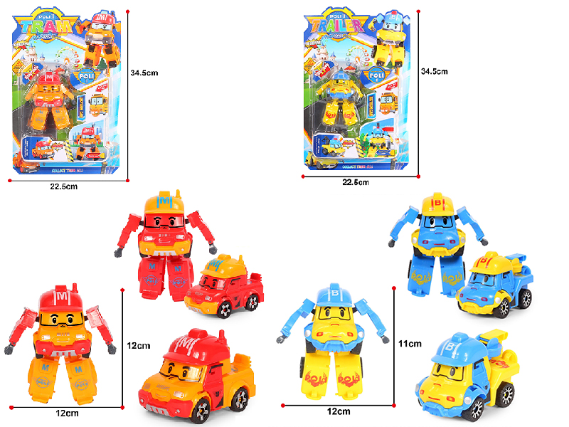 Poli Transforming Car Robot
