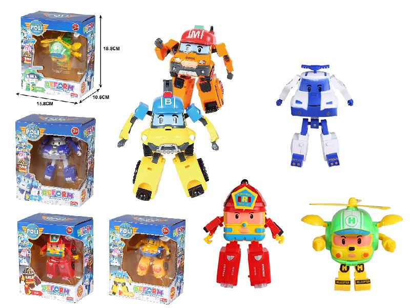 Poli Transforming Car Robot