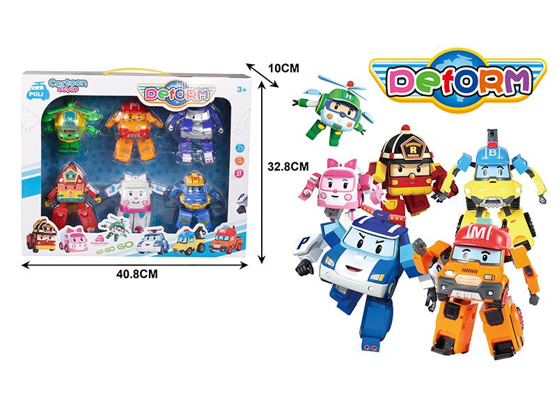 Poli Transforming Car Robot
