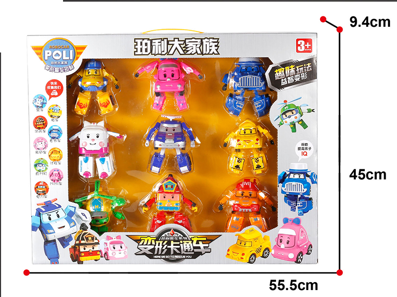 Poli Transforming Car Robot