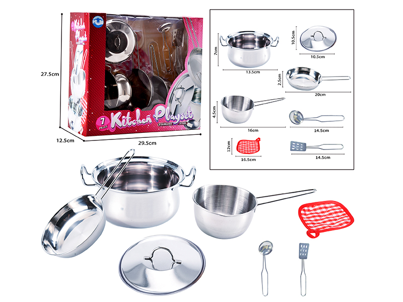 Stainless Steel Tableware Set 7pcs
