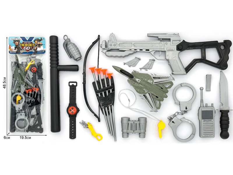 20PCS Military Police Toy Set