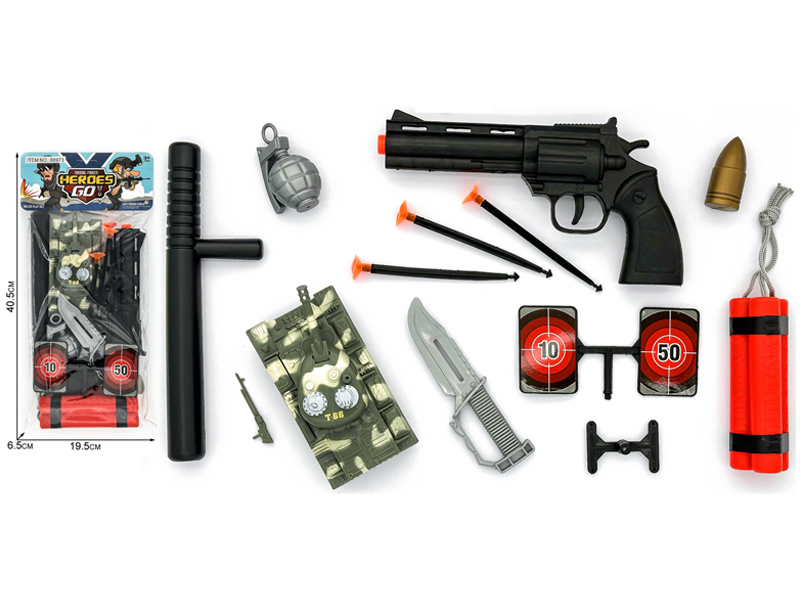 13PCS Military Police Toy Set