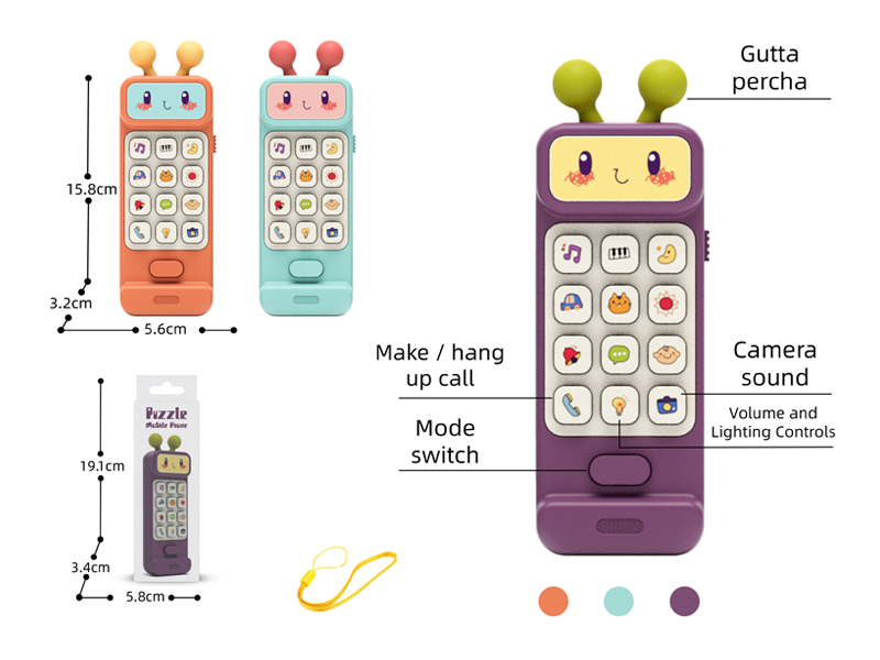 Alien English Puzzle Phone Toy