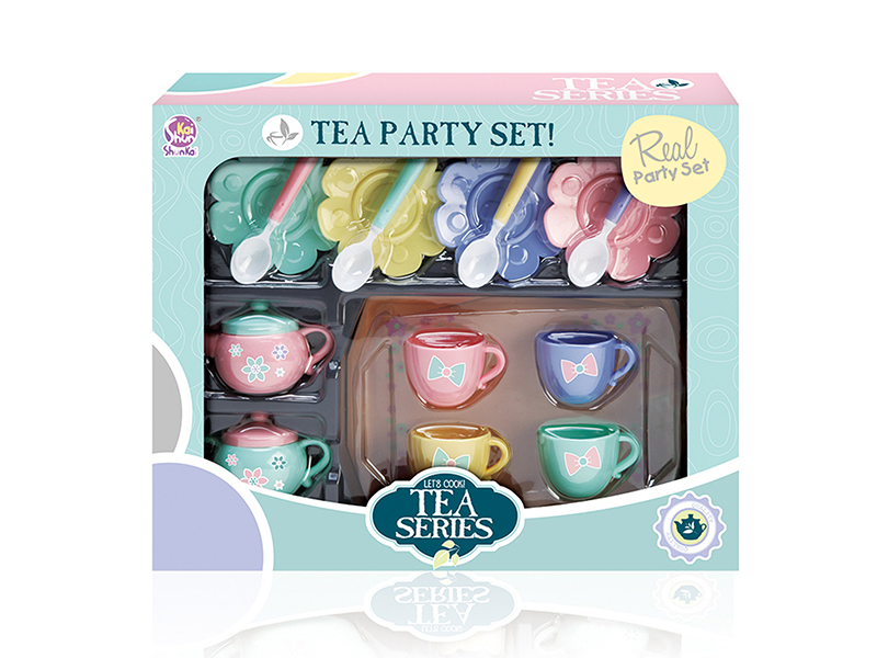 Macaron Color Tea Set