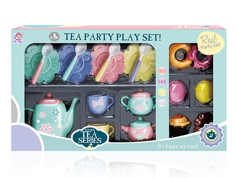 Macaron Color Tea Set