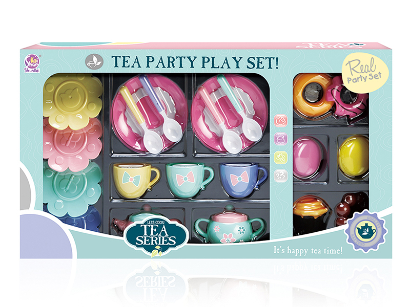 Macaron Color Tea Set