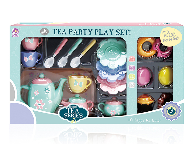 Macaron Color Tea Set