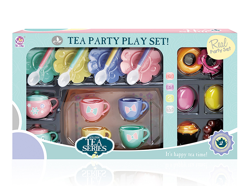 Macaron Color Tea Set