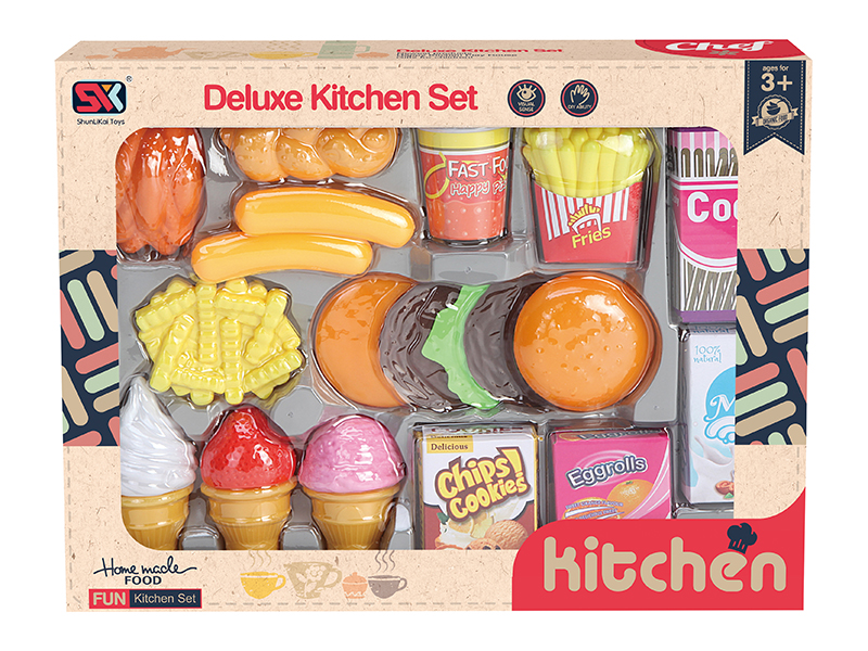 Delicious Food Toy Set