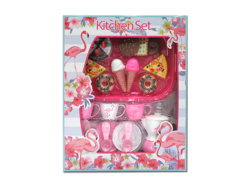 Tea Set Kitchen Toy Set