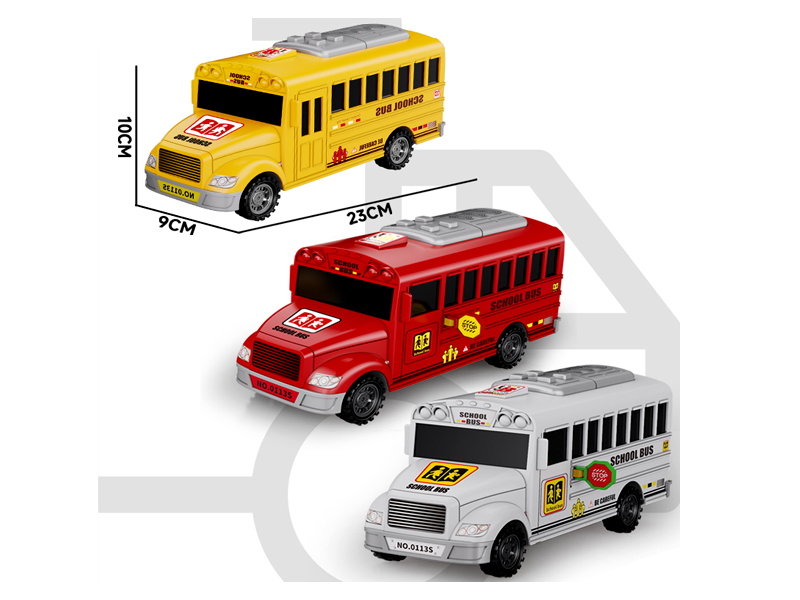 Friction School Bus