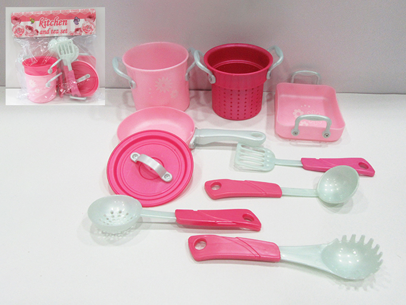 Kitchen Tableware Toy Set