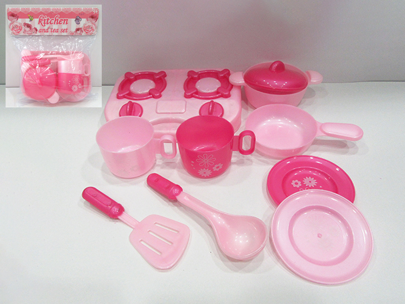 Kitchen Tableware Toy Set