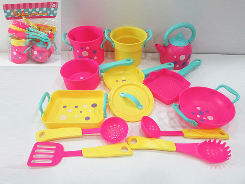 Kitchen Tableware Toy Set