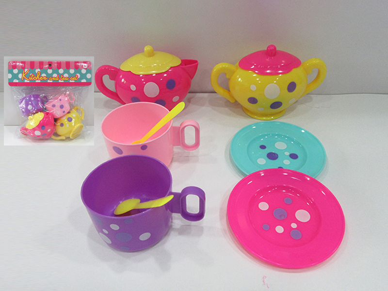 Kitchen Tableware Toy Set