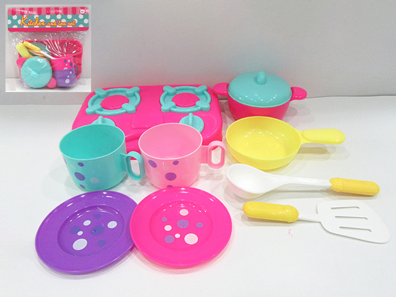 Kitchen Tableware Toy Set
