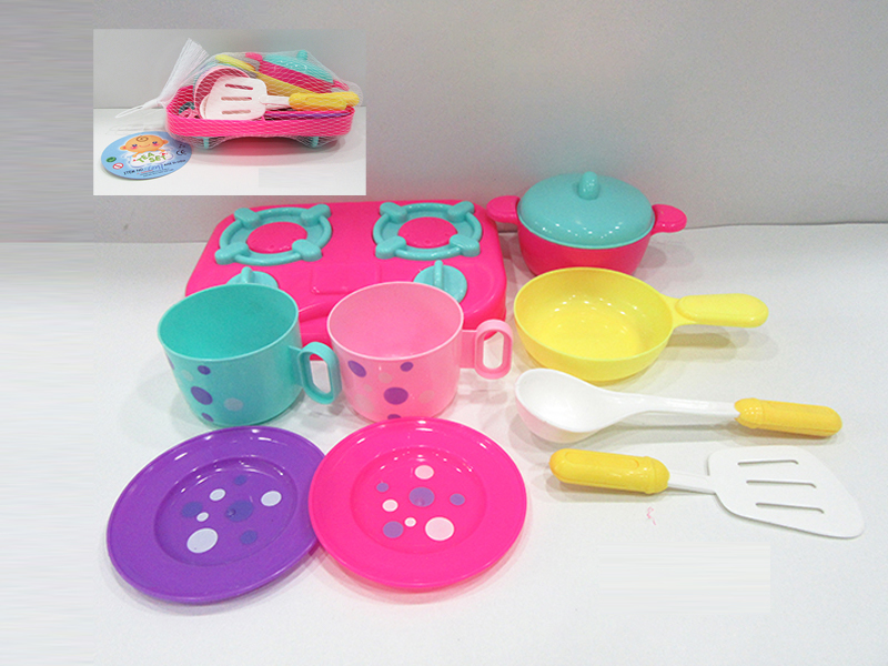 Kitchen Tableware Toy Set