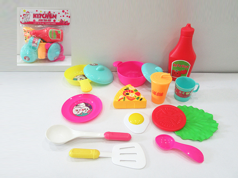 Kitchen Tableware Toy Set