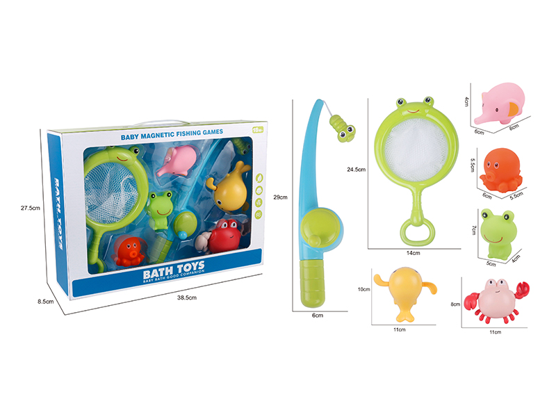 Bathroom Water Fishing Set