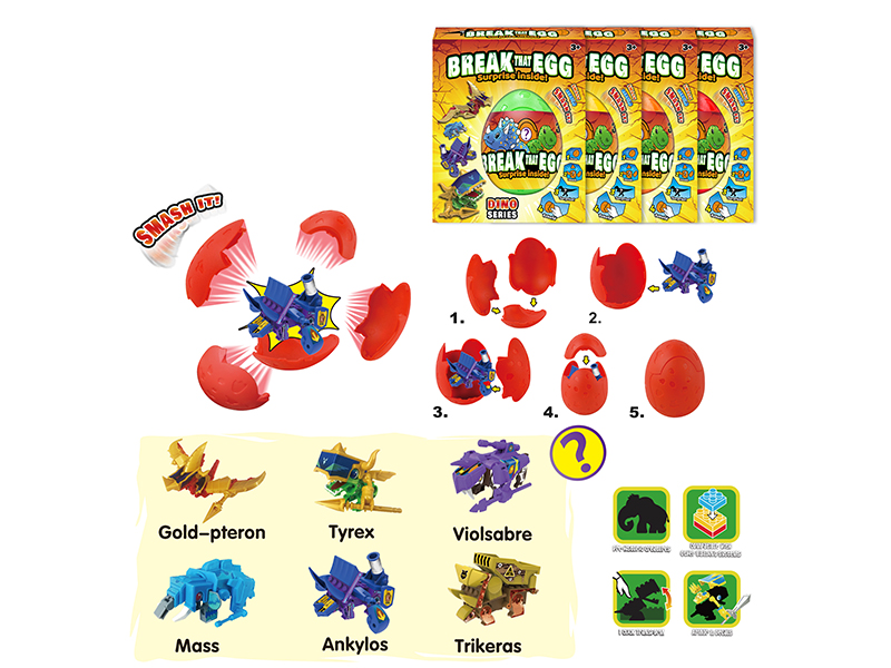 Surprise Egg - Dinosaur Building Blocks