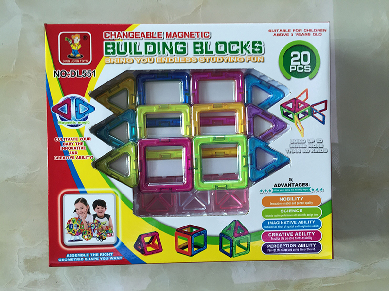 Magnetic Building Blocks 20PCS