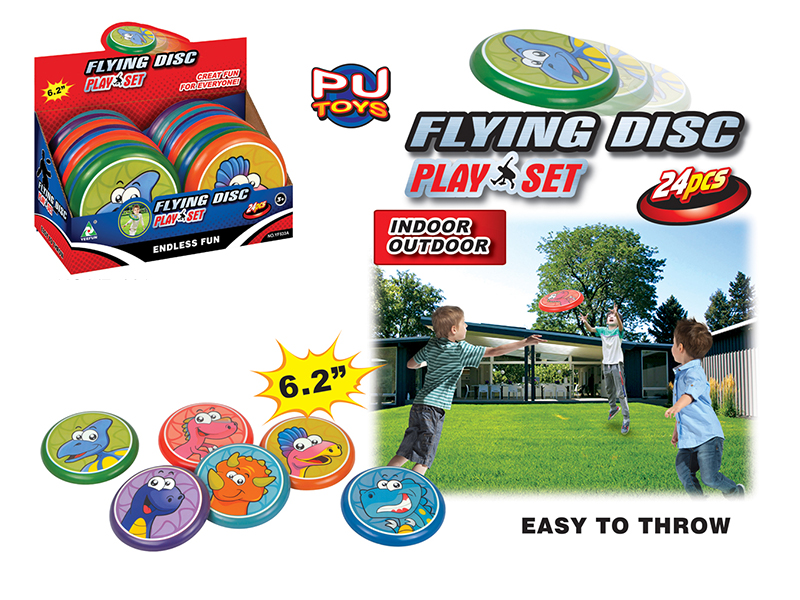 24PCS PU Frisbee Toy