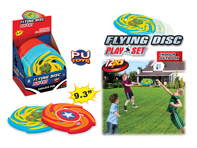 12PCS PU Frisbee Toy