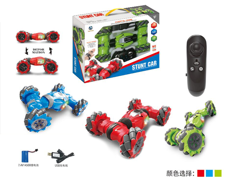 1:12 2.4G Gyroscope Remote Control Twist Stunt Car