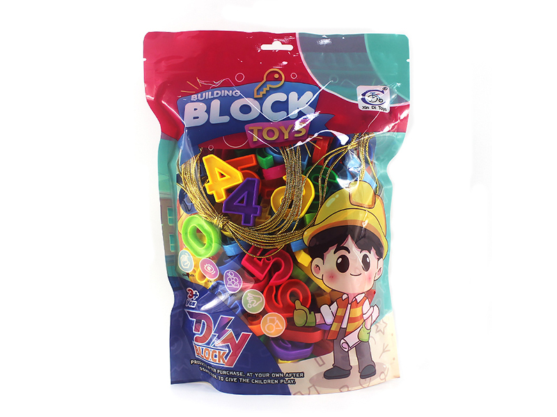 Threading Number Building Blocks 150pcs