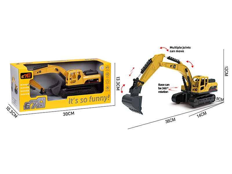 Friction Simulated Excavator