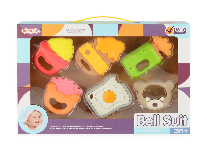 6pcs Baby Rattles