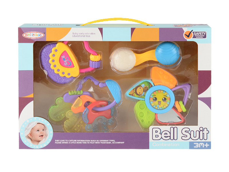 4pcs Baby Rattles