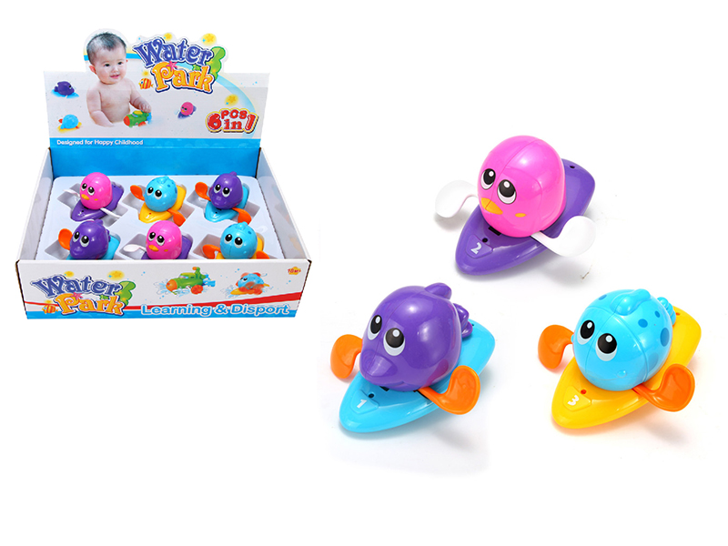 Windup Swimming Rowboat(6PCS)