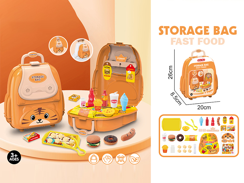 Fast Food Toy Backpack