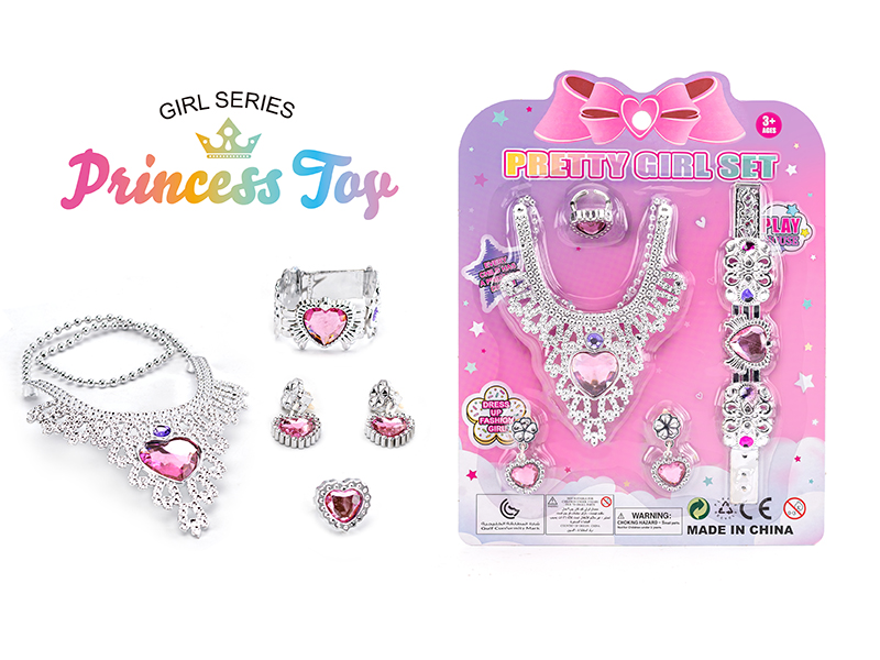 Princess Electroplating Adornment Toys Set
