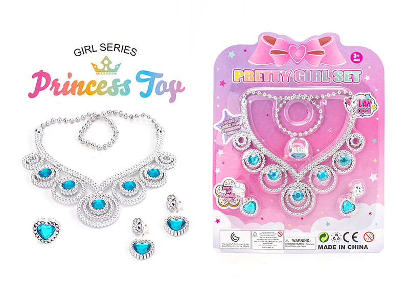 Princess Electroplating Adornment Toys Set