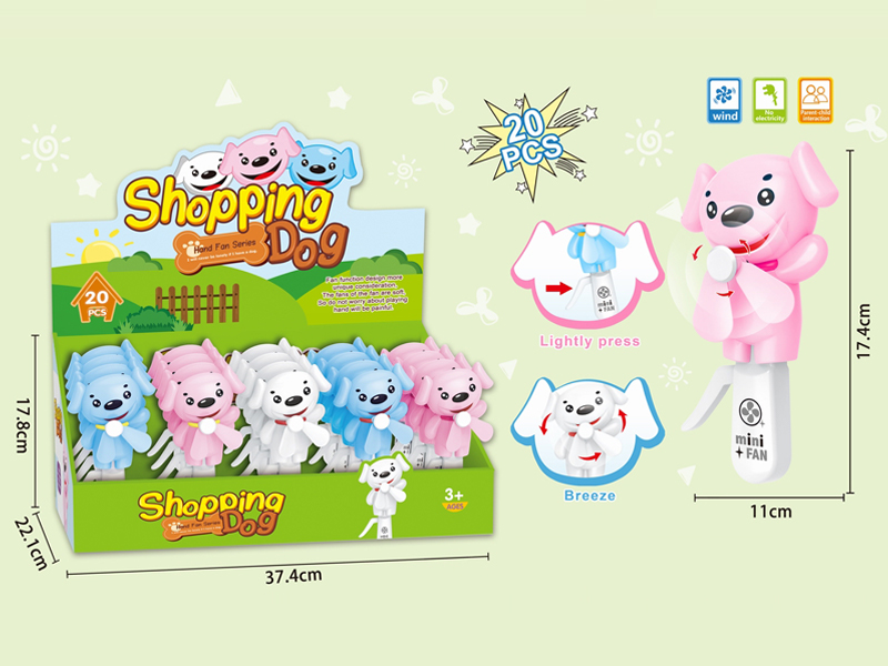 20PCS Dog Hand Fan