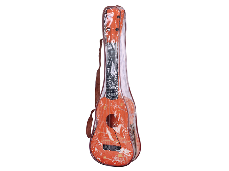 Wood Grain Four String Guitar