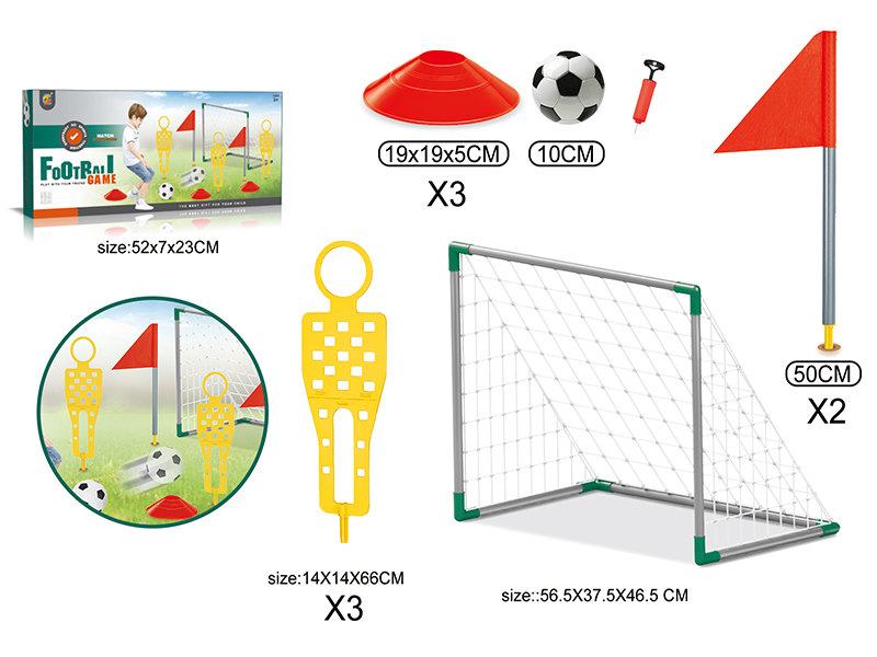 Small Football Gate Dummy Obstacle Set
