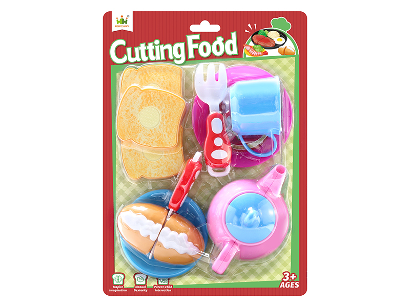 Cutting Food Toys Tea Set