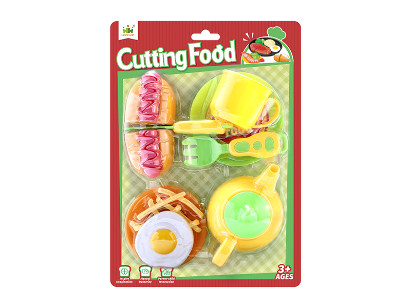 Cutting Food Toys Tea Set