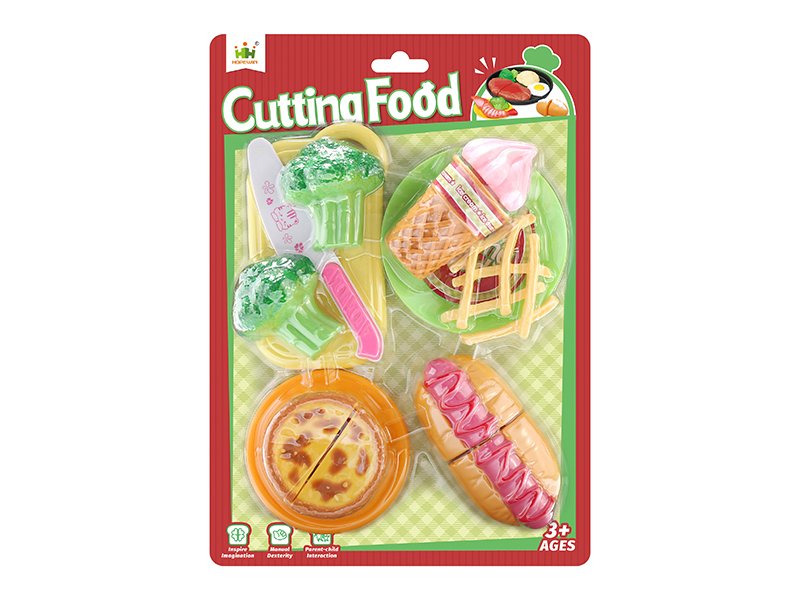 Western Pastry Bread Cutting Food Toys