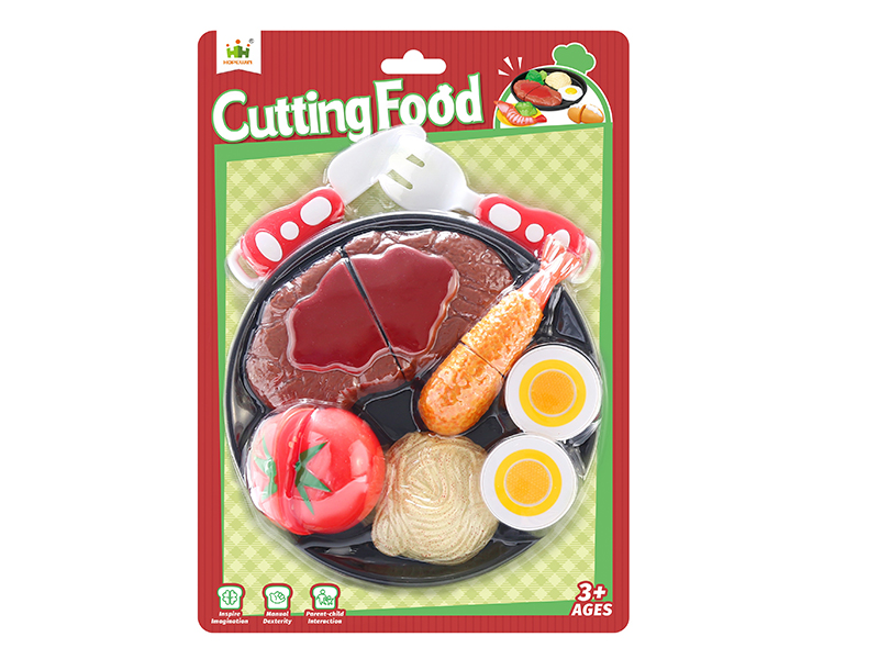 Beefsteak Set Cutting Food Toys