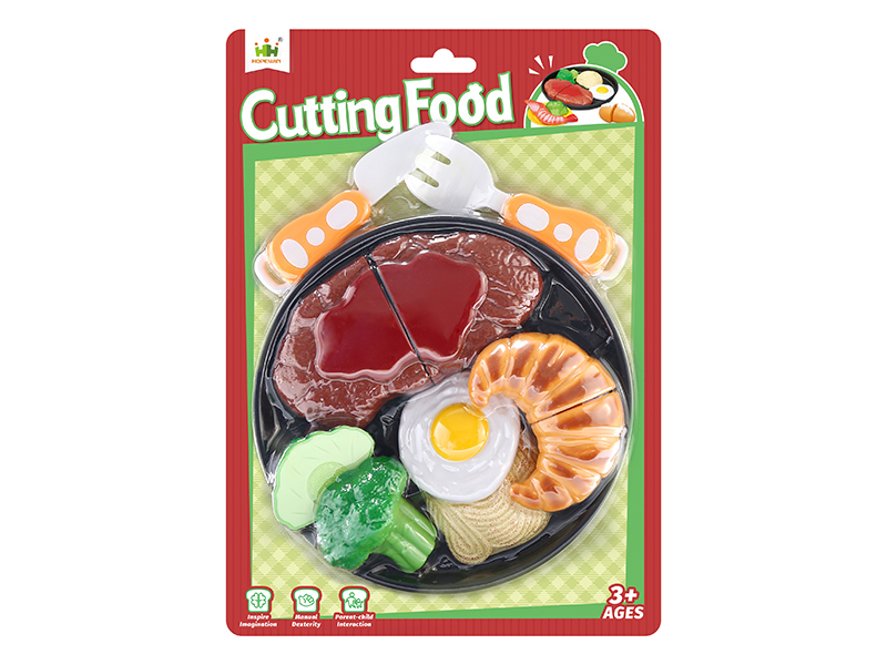 Beefsteak Set Cutting Food Toys