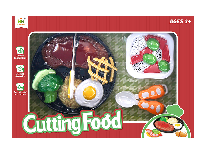 Steak Set Cutting Food Toys
